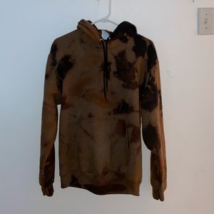 Acid wash hoodie